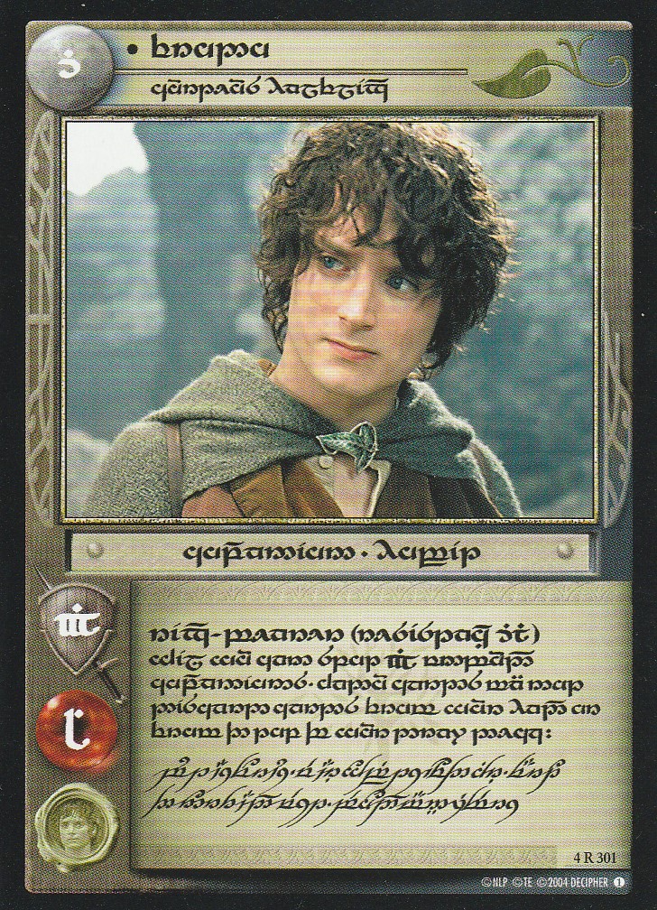 LotR 2Tours 20241016 4R301 Recto Tengwar