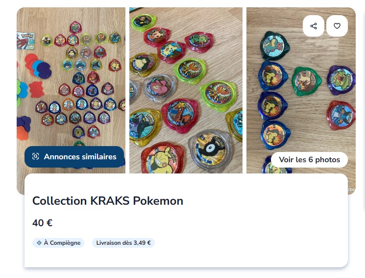 collection kraks pokemon